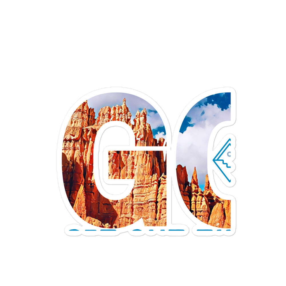 Wild Find Go Get Out There Sticker