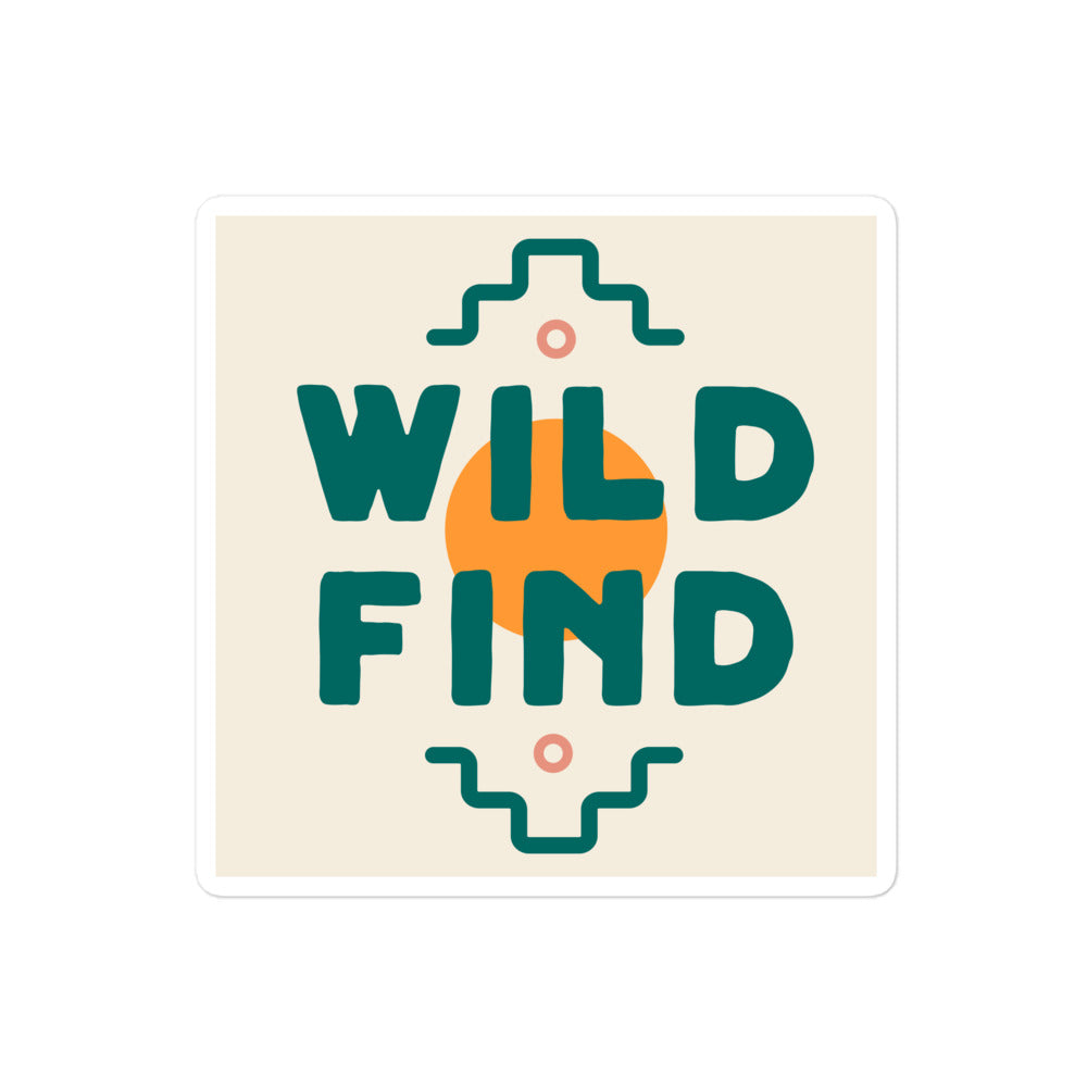 Wild Find Signature Sticker