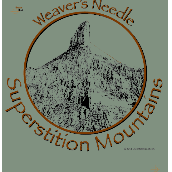 Superstition Mountains / Weaver's Needle Tee