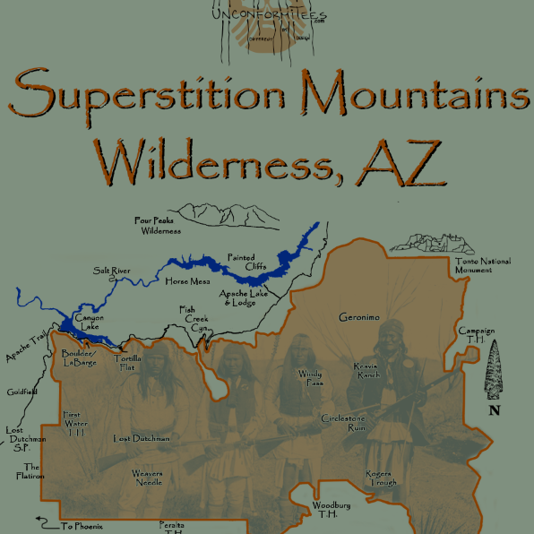 Superstition Mountains / Weaver's Needle Tee