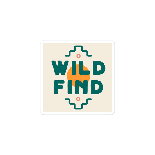 Wild Find Signature Sticker